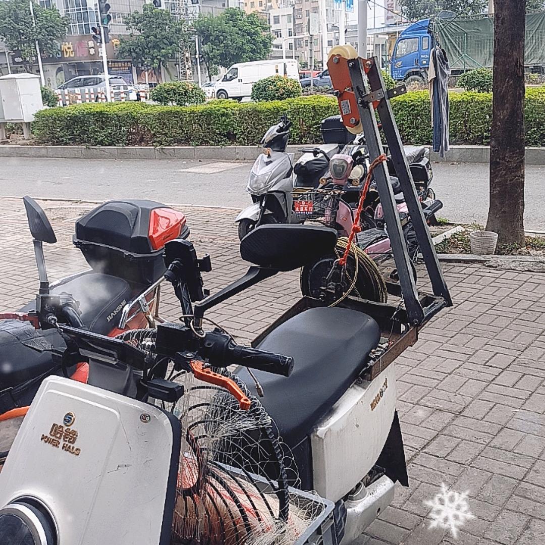 摩托哥户外撒网