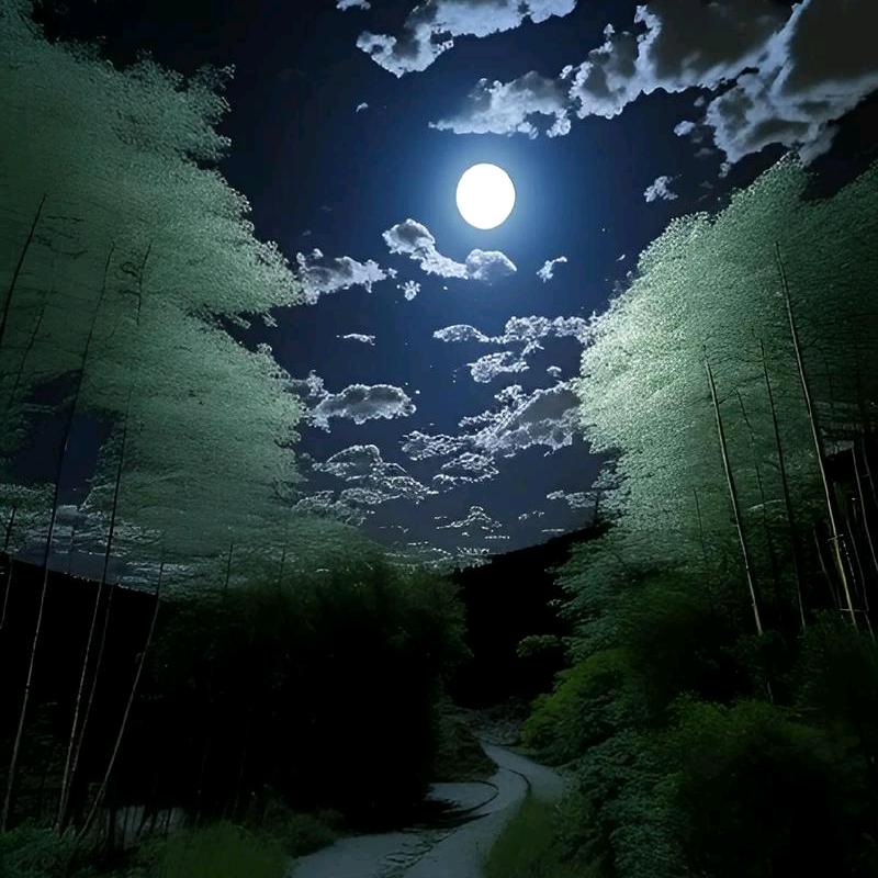 忽有夜风吹！