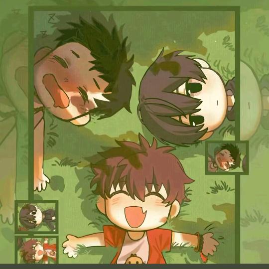 盗墓笔记铁三角（吴邪，张起灵，王月半）