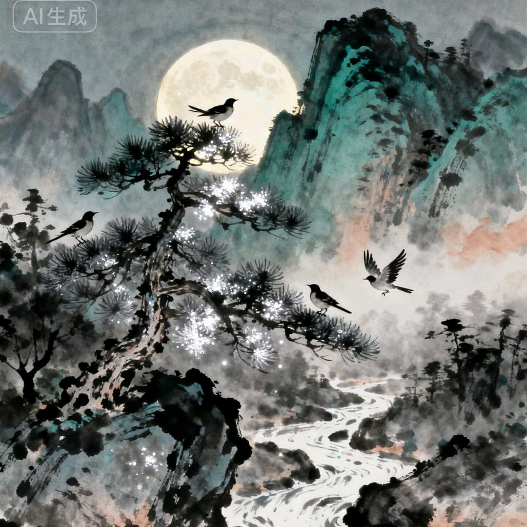 山夜语