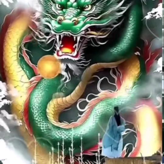 中国美丽一条龙。