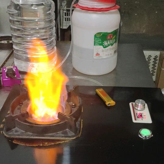 水才新能源油灶。