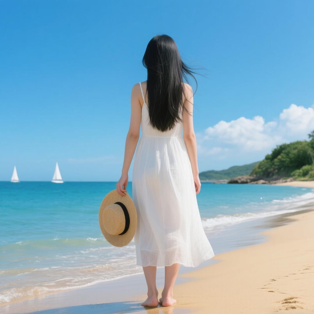 海边拍婚纱