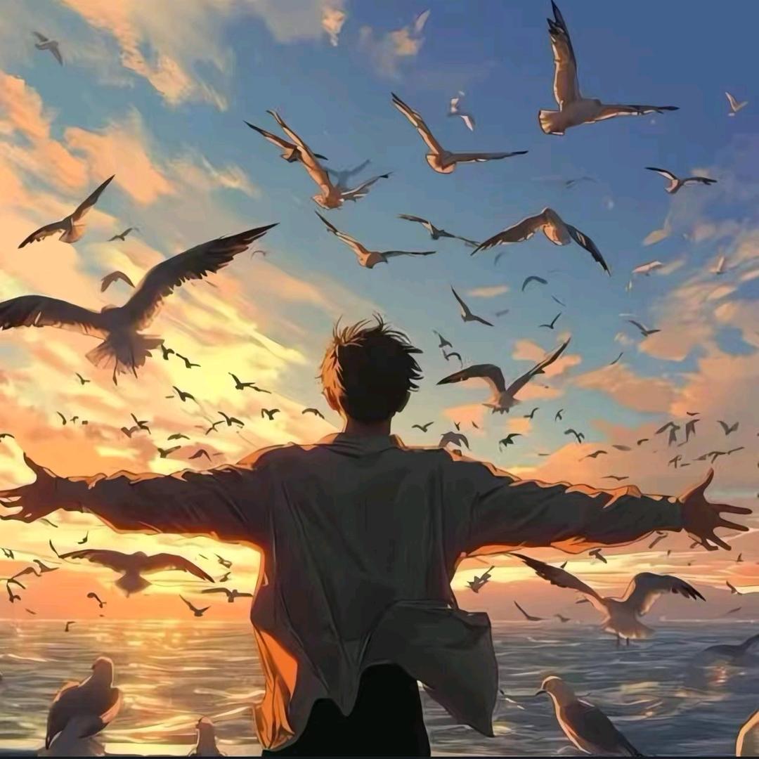 享受养生的年轻人