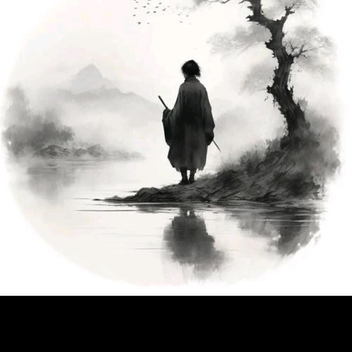 寒江孤影