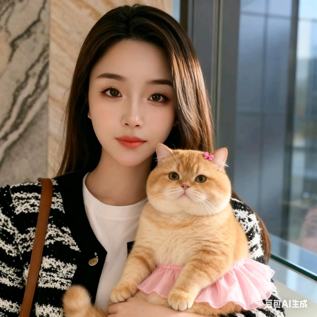 婷漂亮橘猫