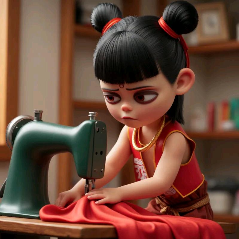 疯了一样的女人