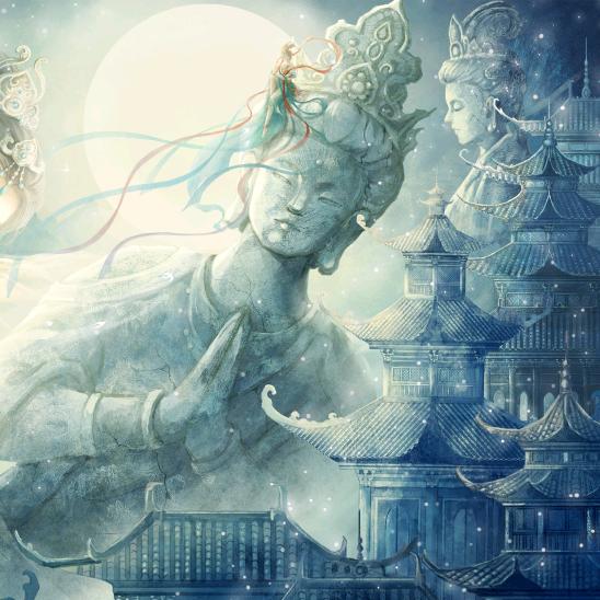 俊逸.插画