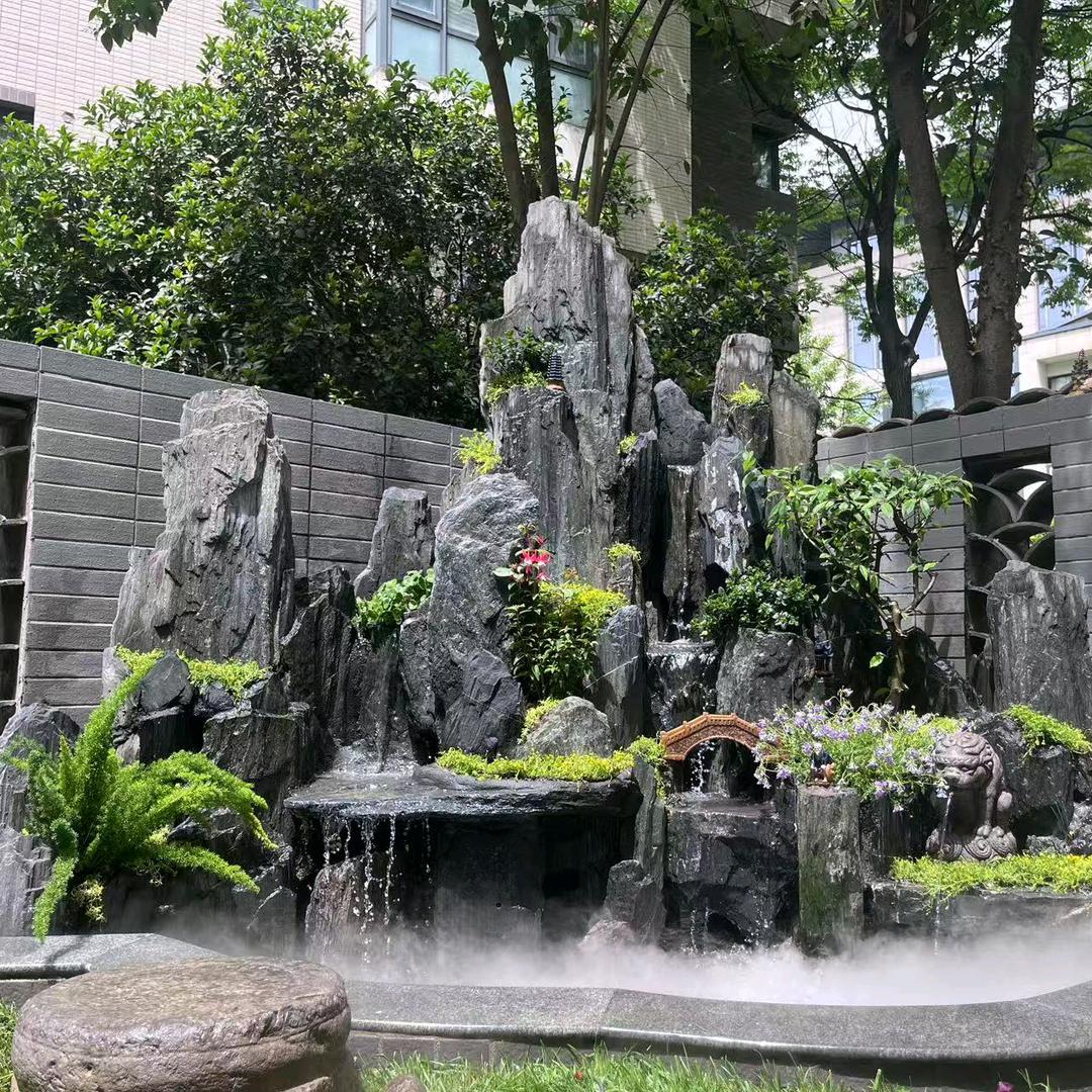 花果山-庭院-假山