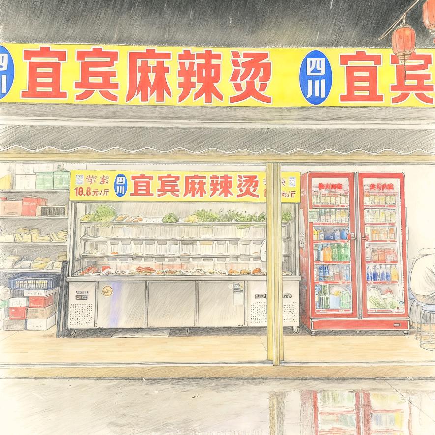 宜宾麻辣烫（澴川渔火夜市63A)