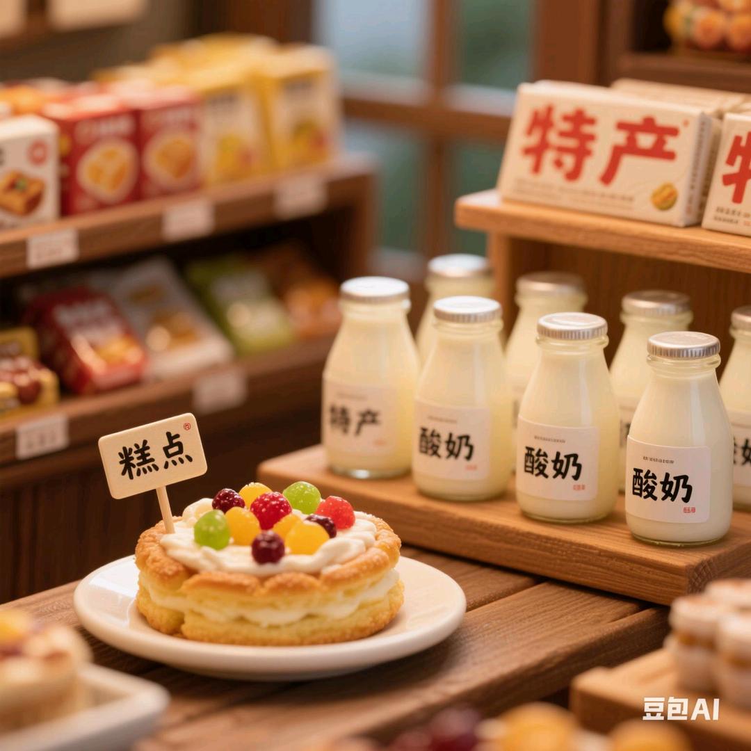 糕点酸奶伴手礼