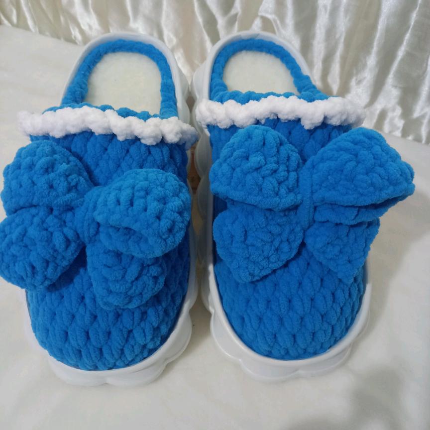土家妹手工拖鞋{预定成品}