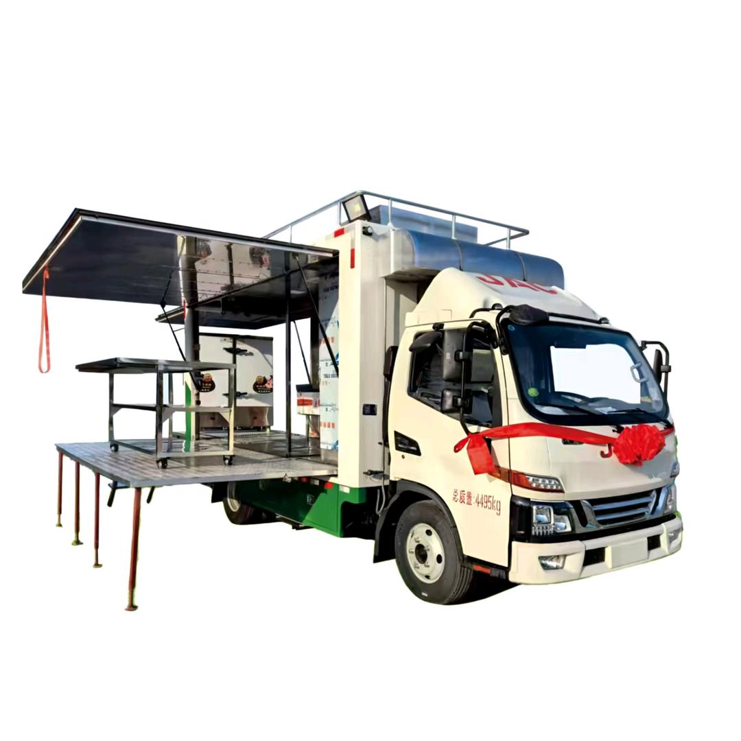流动厨房车售货车厂家直销（二手餐车