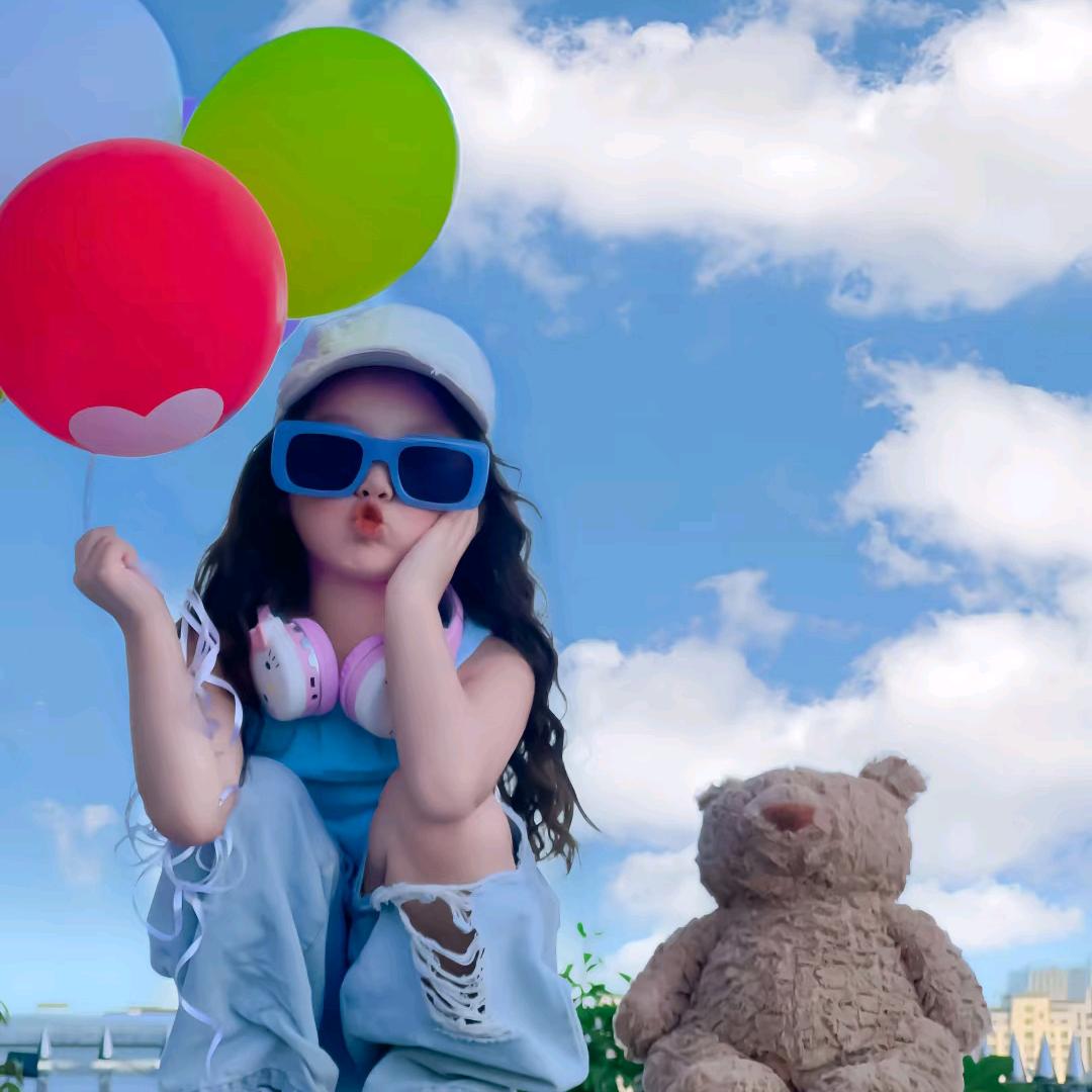 牵着两只小蜗牛🐌