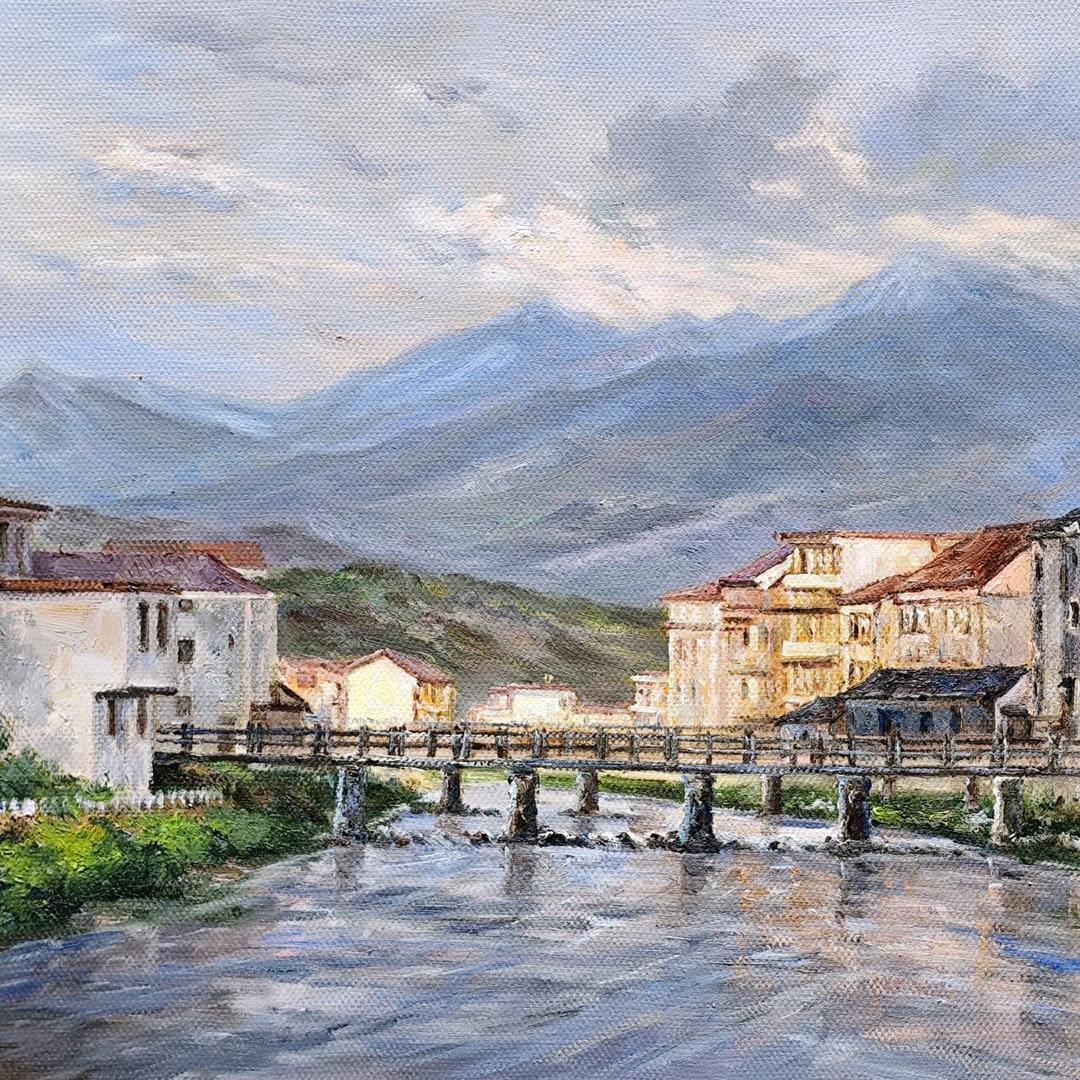 原创油画，精品小屋。