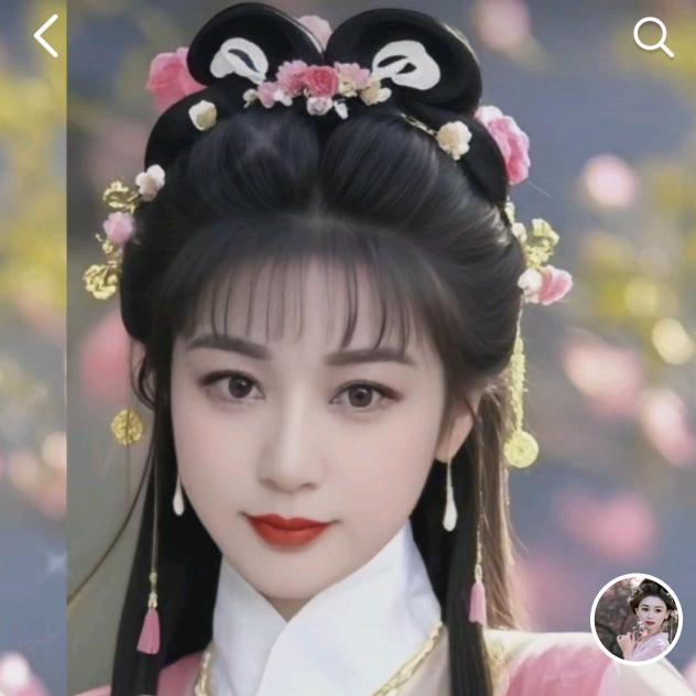 淡然一笑