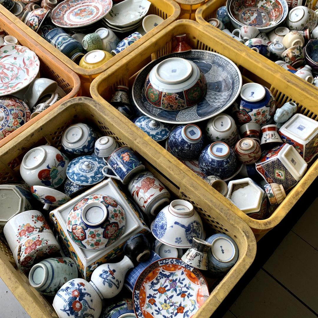 日本回流瓷器散瓷批发