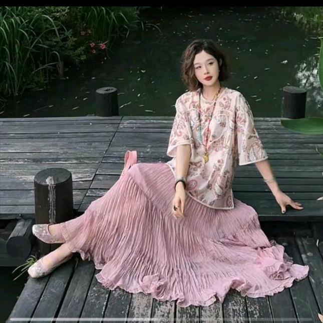 yolo 宥娄.中式穿搭