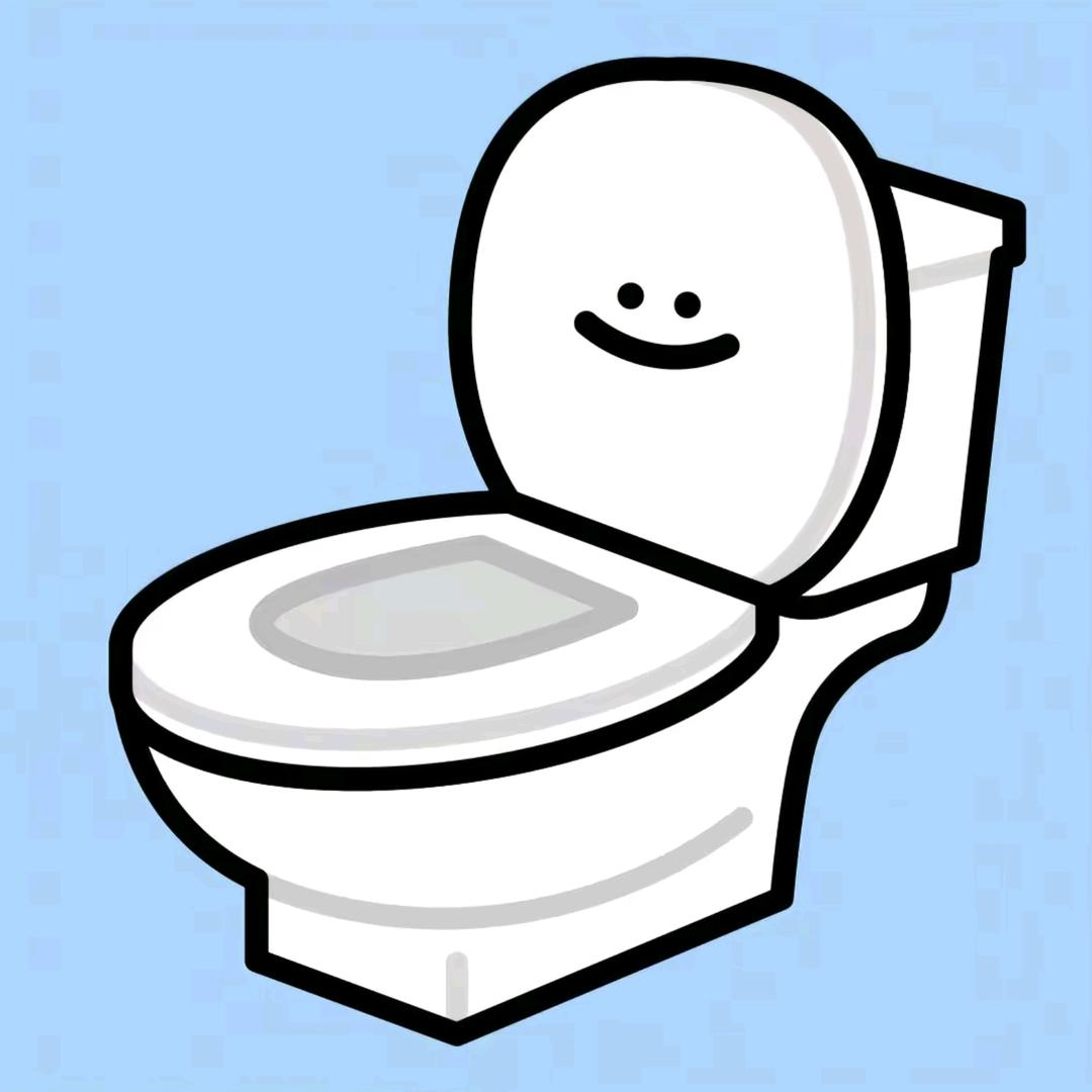 马桶上的沉思者