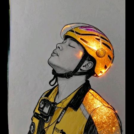 外卖小哥的朋友圈