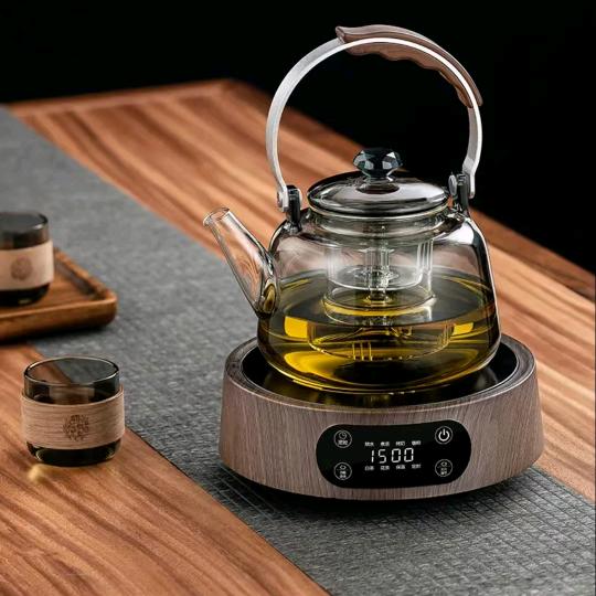 禾家玻璃茶器源头工厂直播间