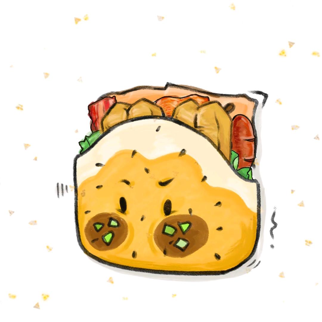 乐观的煎饼果子