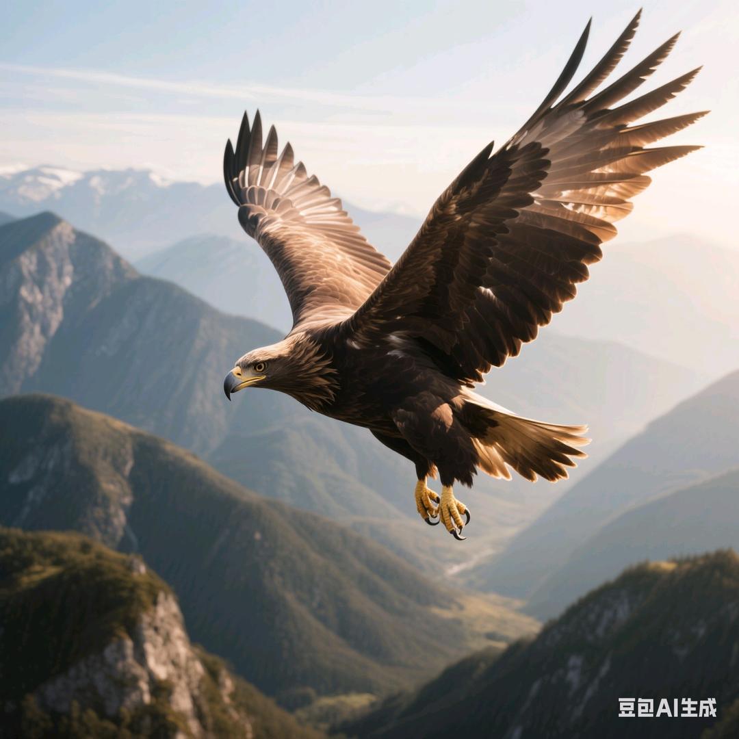 雄鹰翱翔