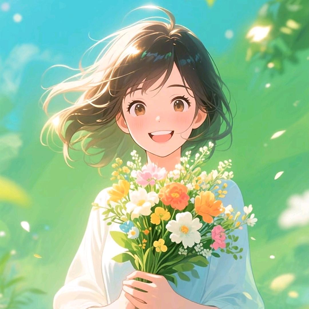 甜甜在传递善法