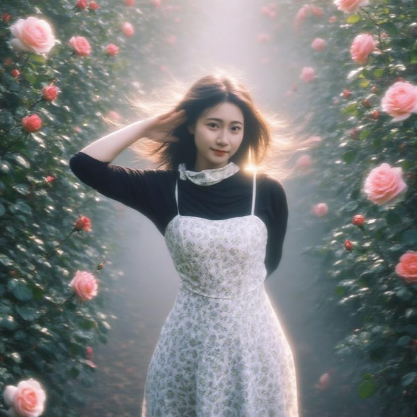 药园生花遇玉蕊