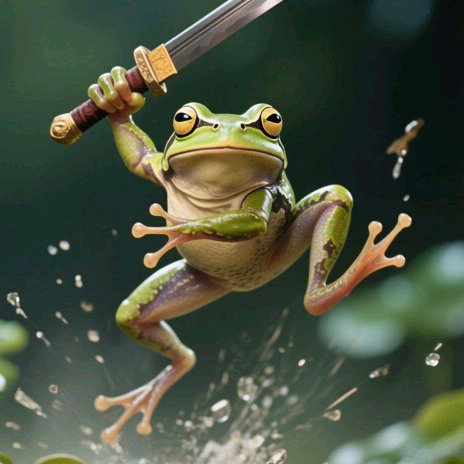 一只小青蛙