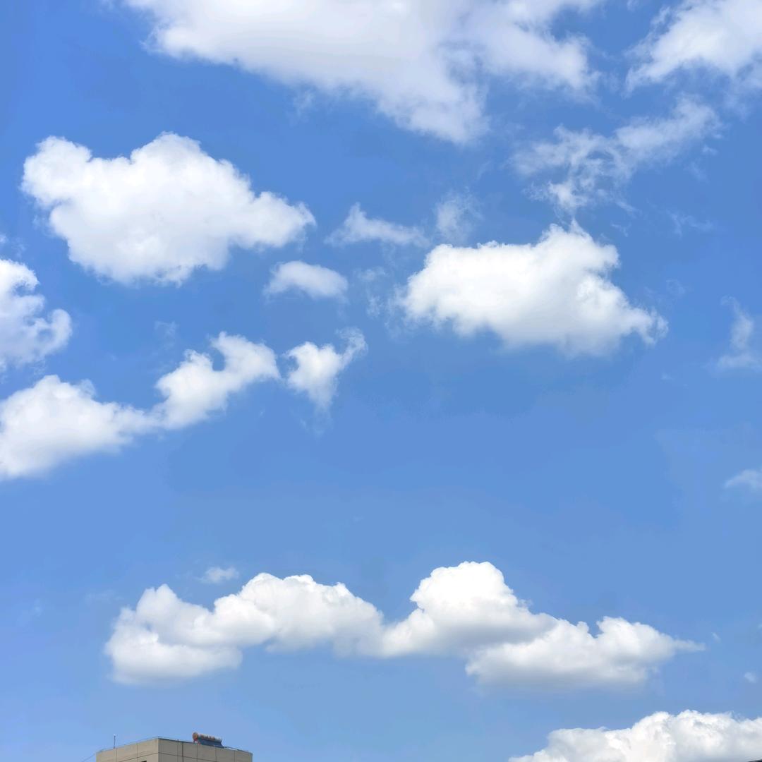 天气晴朗