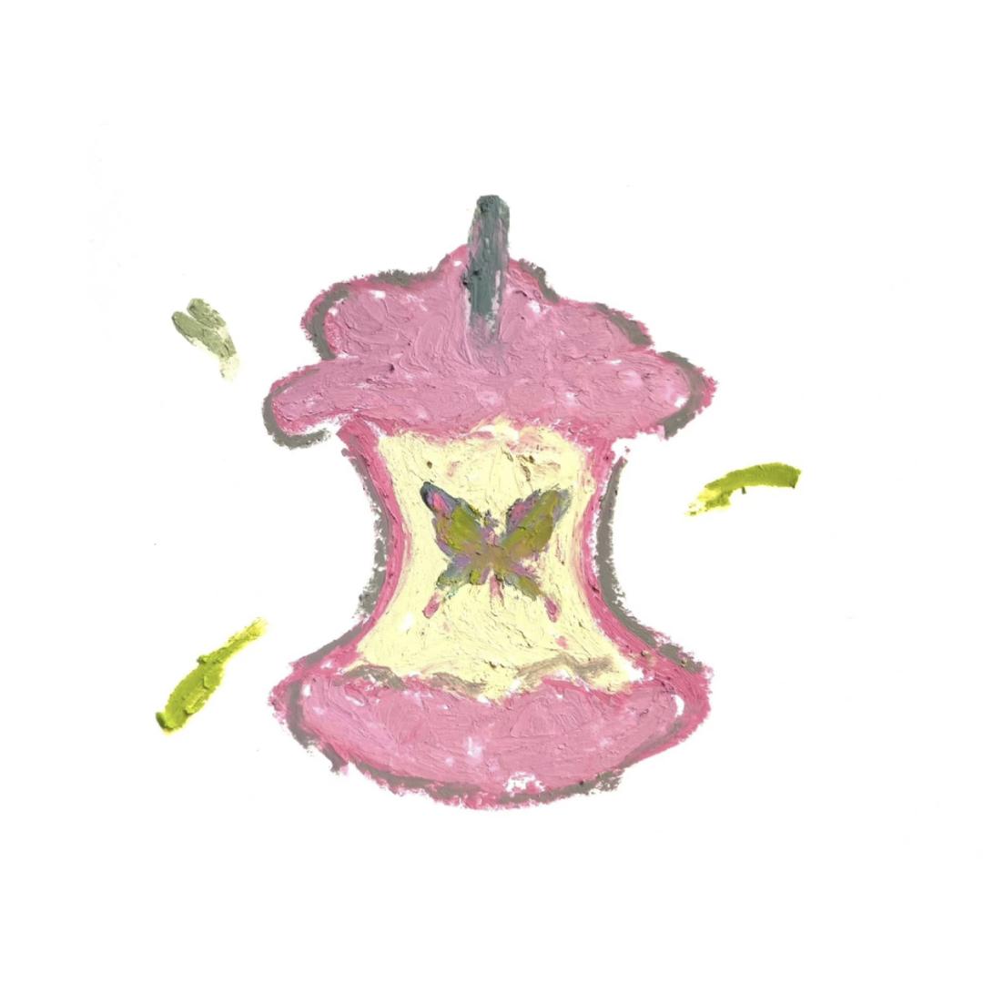 连苹果核都不剩