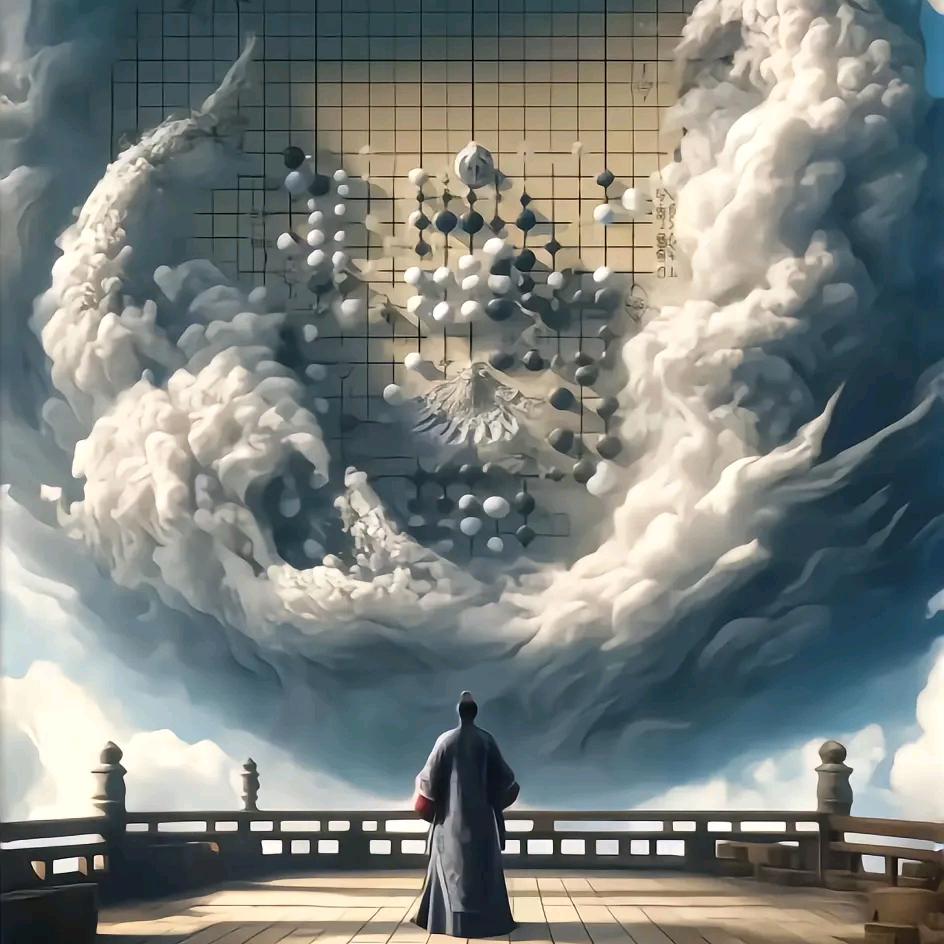 天演五十，余一生机。万物皆有一线生机。