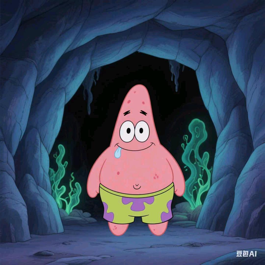 云边有个派大星