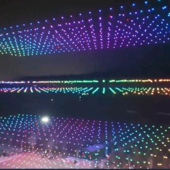 逸影无人机表演