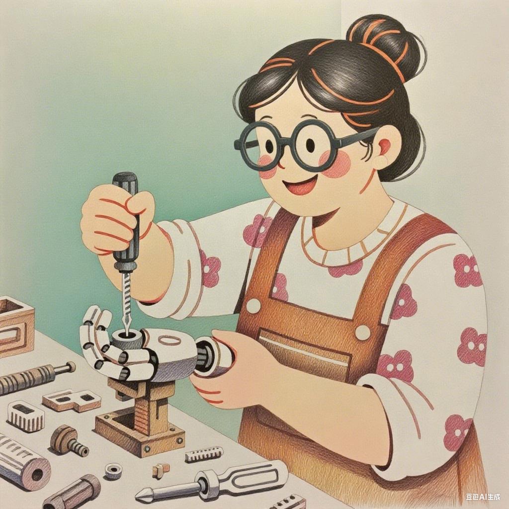 爱折腾的机电阿姐