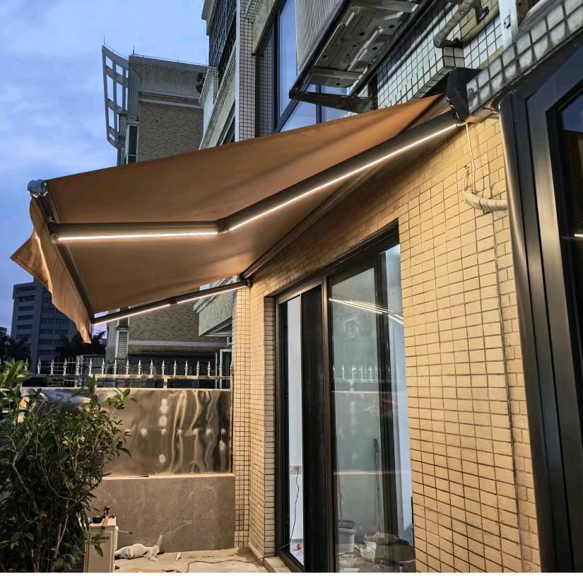 蓝云遮阳棚工厂