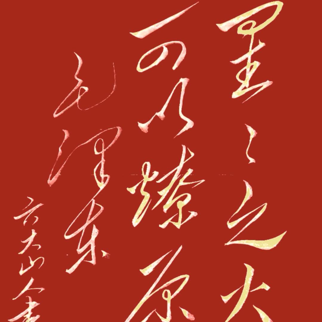 王哥毛体书法✍️