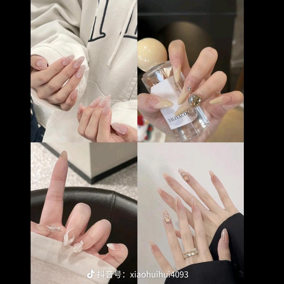 桃熹穿戴甲美甲