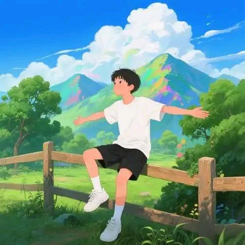 万里晴空