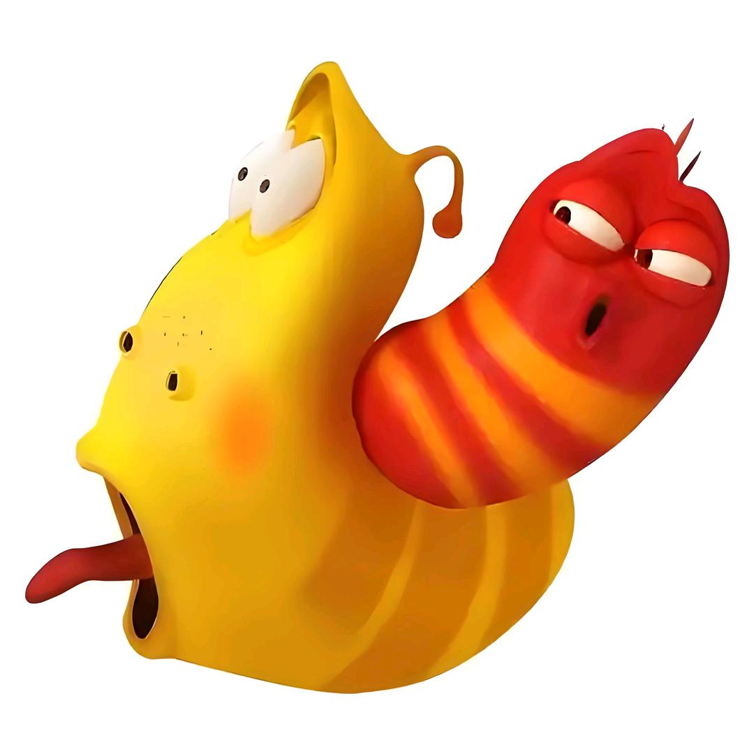 『蹲在厕所玩蛆』。。。