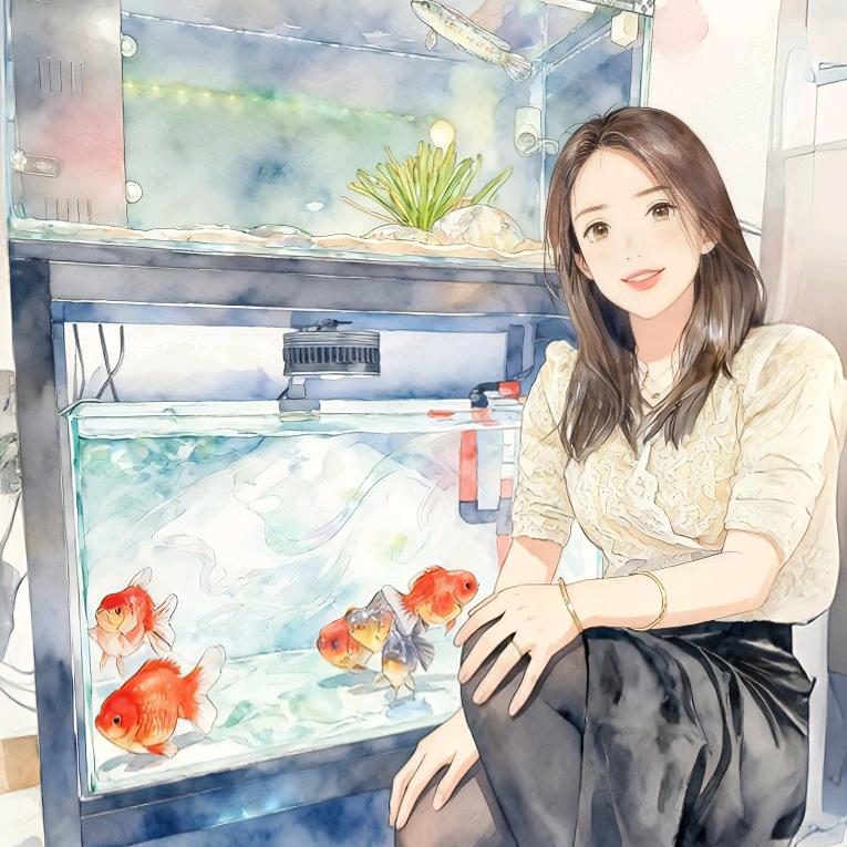 啊月老公爱养鱼