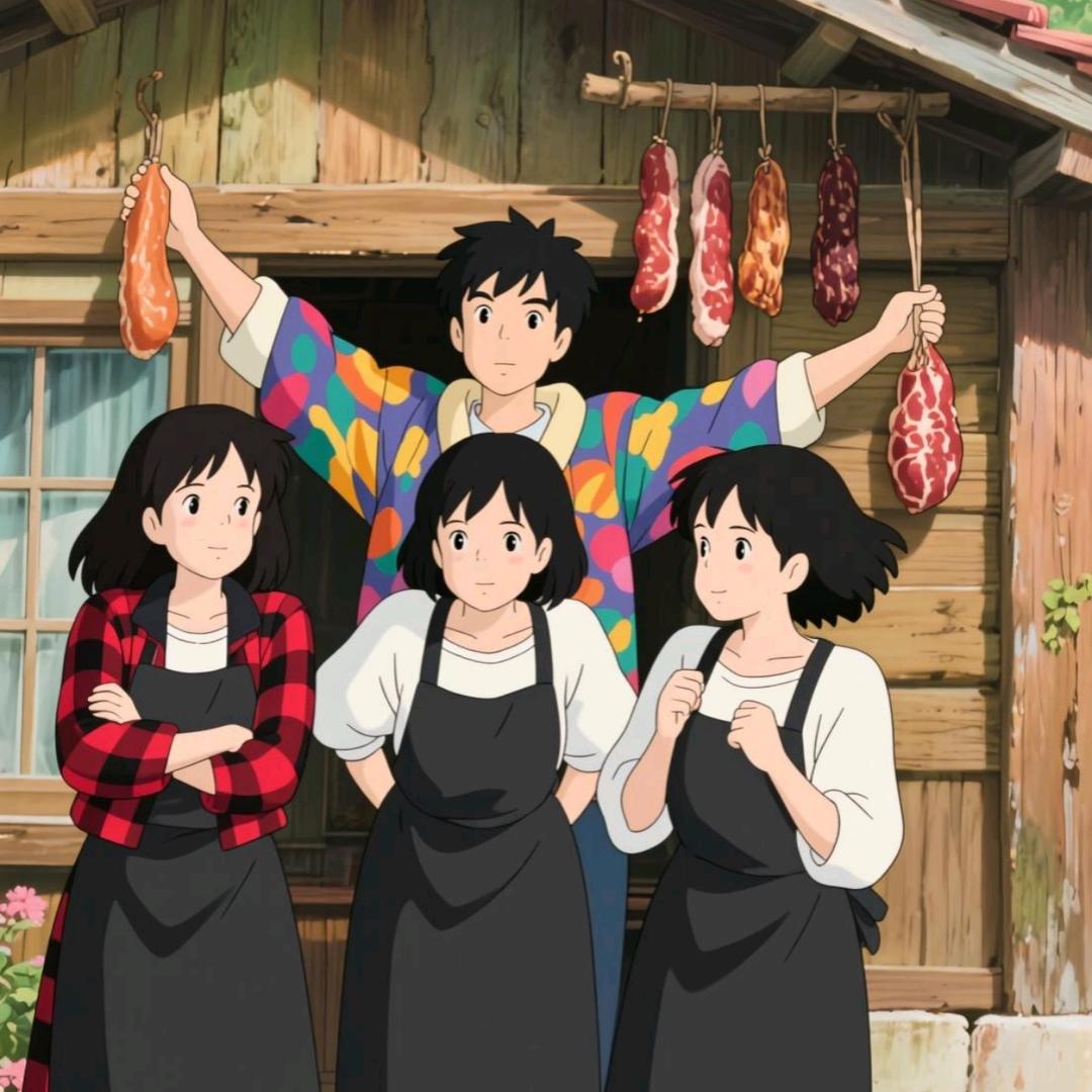 味真香家的腊肉小店