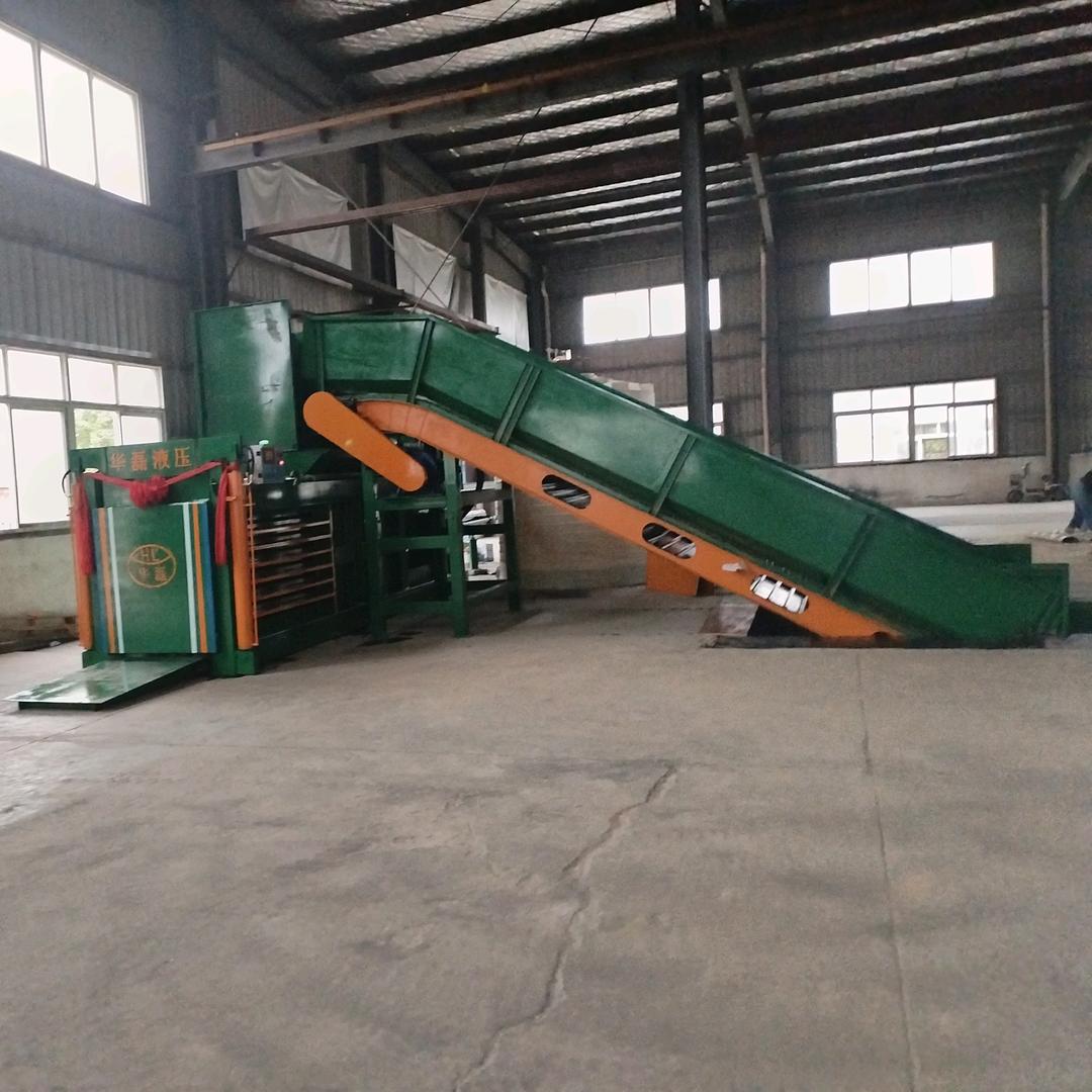 华磊液压废纸打包机