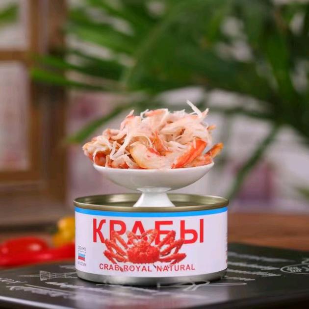 俄罗斯帝王蟹罐头