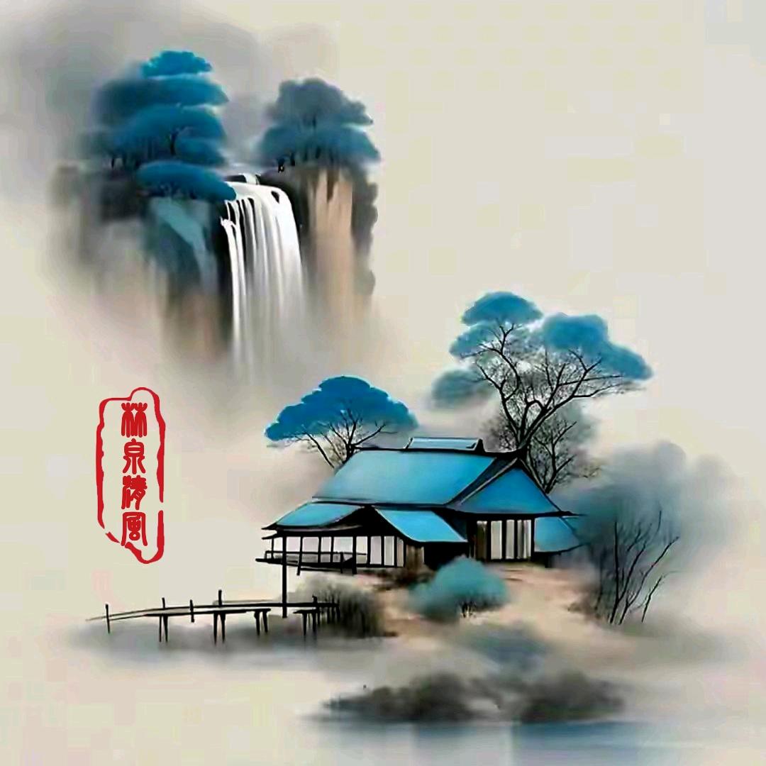 林泉清风.手机摄影