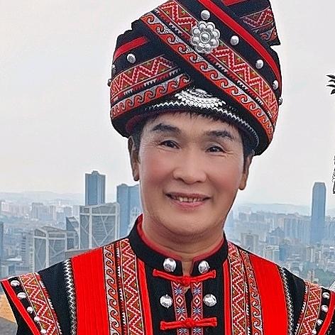 柳江壮人大叔（流山哥县级壮欢非遗传承人）