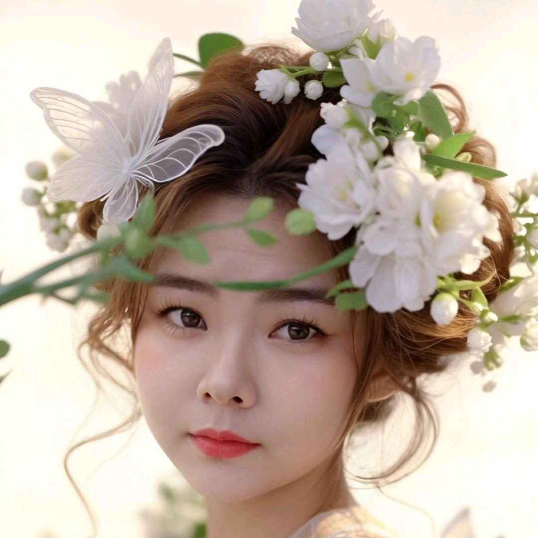 三口之家。笑笑