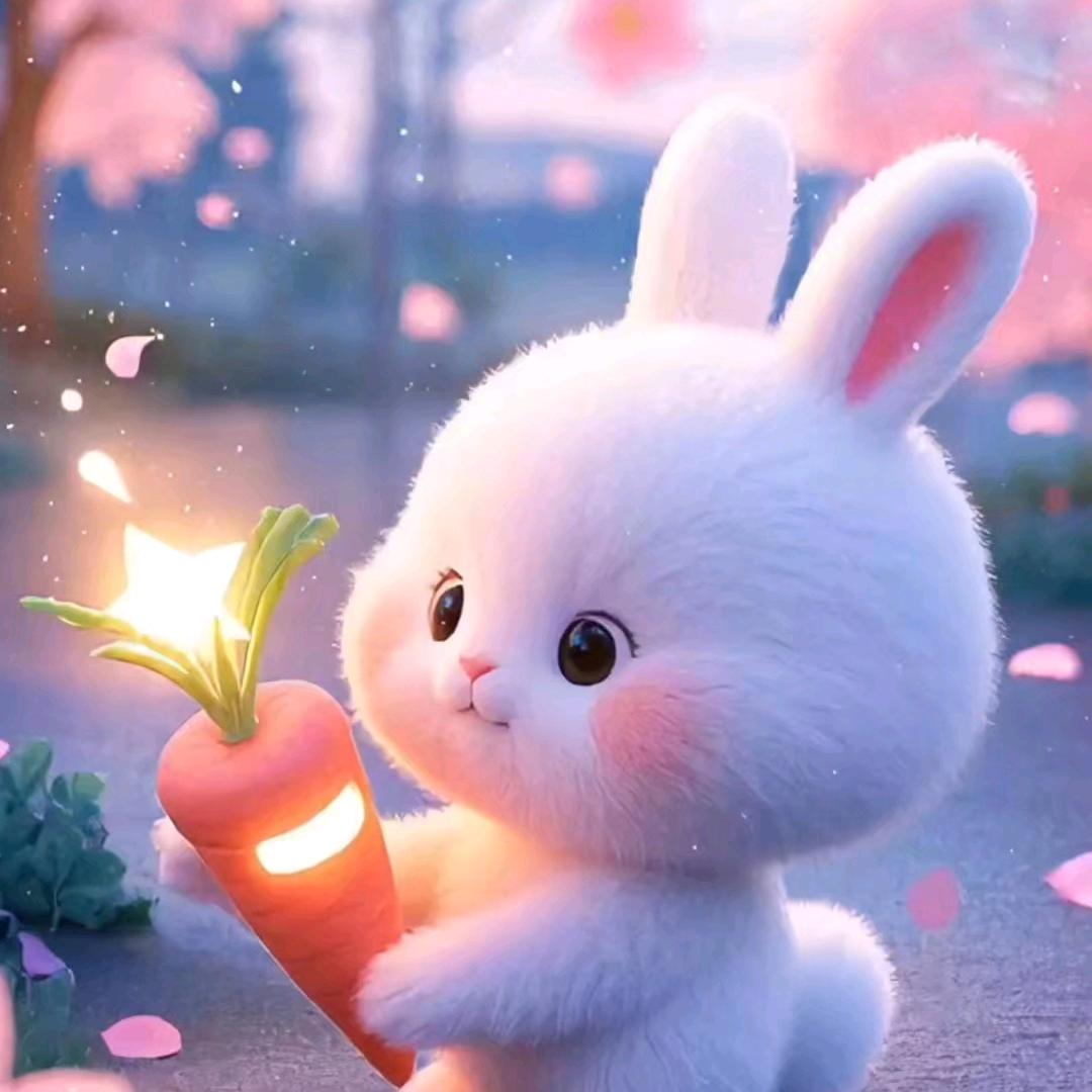 ～不吃胡萝卜🥕的小兔～