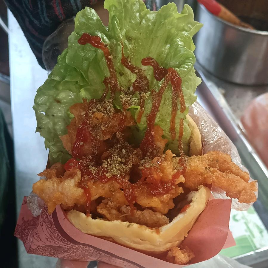 里脊肉饼鸡柳卷饼 姐妹家